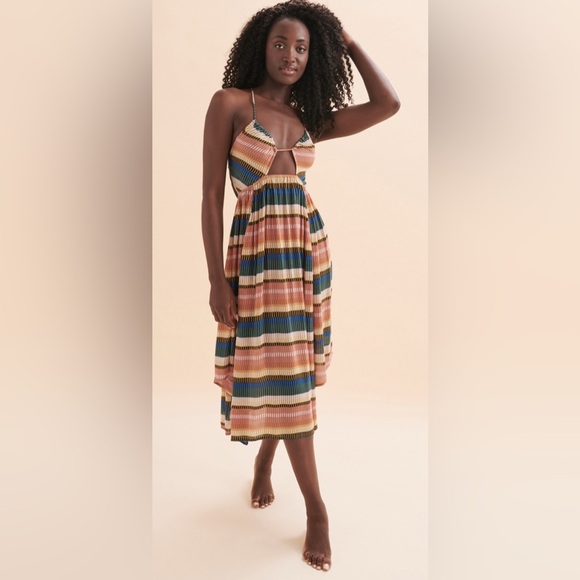 O’NEILL Gerri Striped Long Dress - Picture 2 of 12